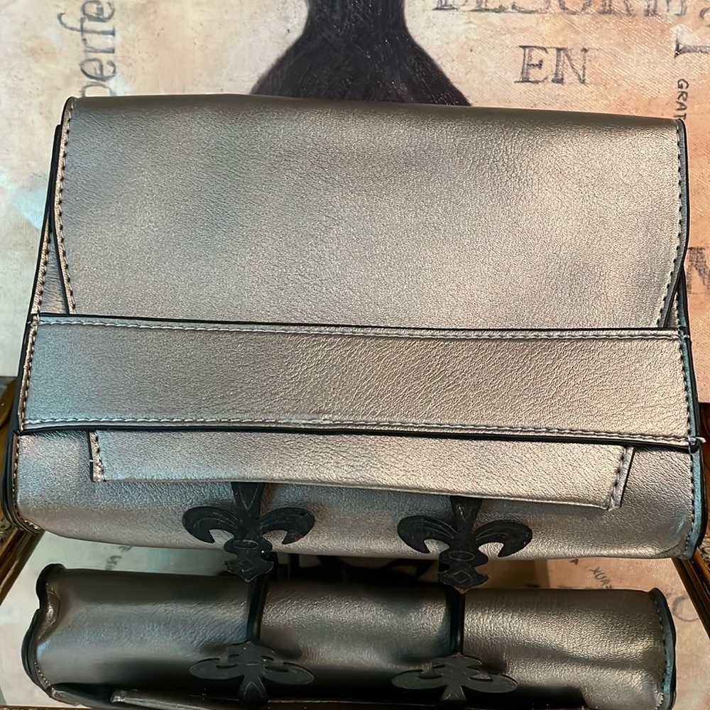 New Vegan Leather Celine Crossbody Clutch by Summer Rose